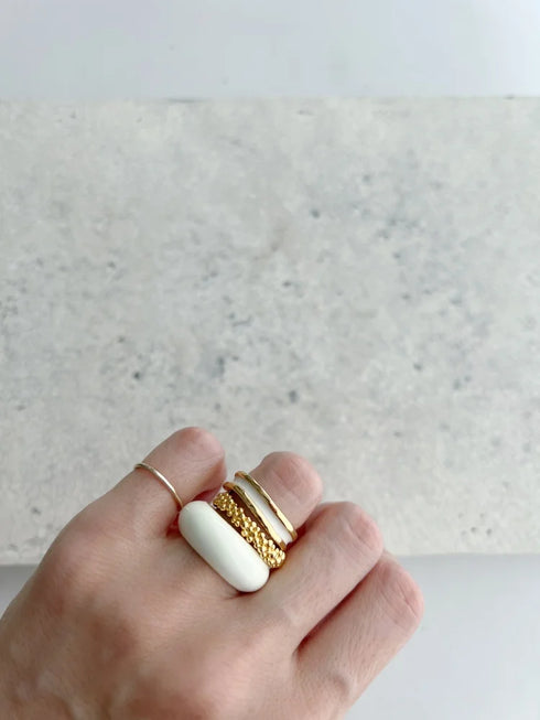 macaron † white